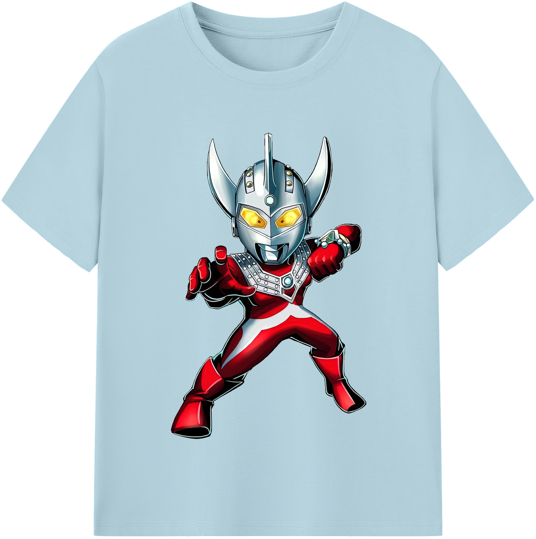 （画像用） ウルトラマン Ultraman 綿100％半袖Tシャツ（フロントプリント）
